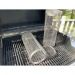 BBQ outdoor grill net /Barbecue Stainless Steel Wire Mesh Cylinder