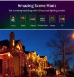 OUTDOOR CHRISTMAS TREE LIGHT
