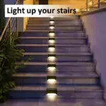 LED Solar Lamp Path Staircase Outdoor Waterproof Wall Light