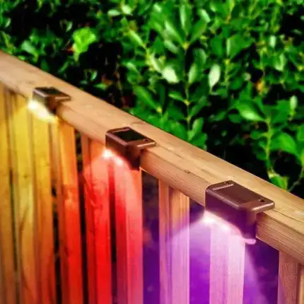 LED Solar Powered Outdoor Waterproof Wall Sconce