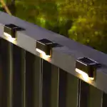 LED Solar Powered Outdoor Waterproof Wall Sconce
