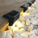 LED Solar Powered Outdoor Waterproof Wall Sconce