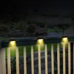 LED Solar Powered Outdoor Waterproof Wall Sconce