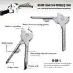 6-in-1 Multi-Functional Keychain