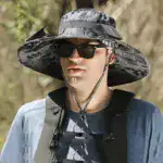 Wide Brim Solar Fan Outdoor Fishing Hat-Solar & USB Charging - Image 15