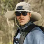 Wide Brim Solar Fan Outdoor Fishing Hat-Solar & USB Charging - Image 3