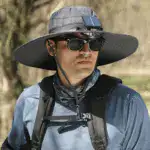 Wide Brim Solar Fan Outdoor Fishing Hat-Solar & USB Charging - Image 5