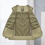 Breathable Mesh Zip Cargo Vest - Image 5