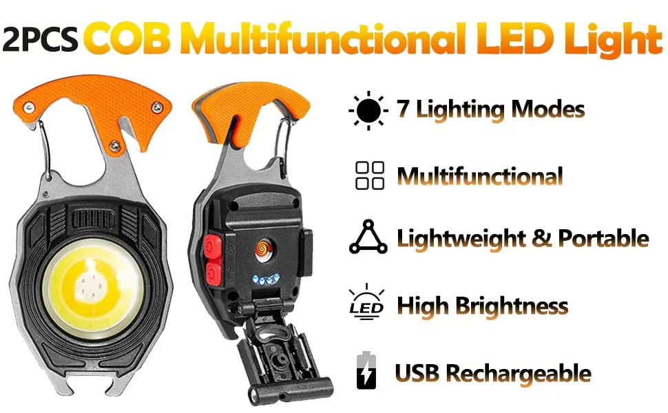 COB light with 7 modes